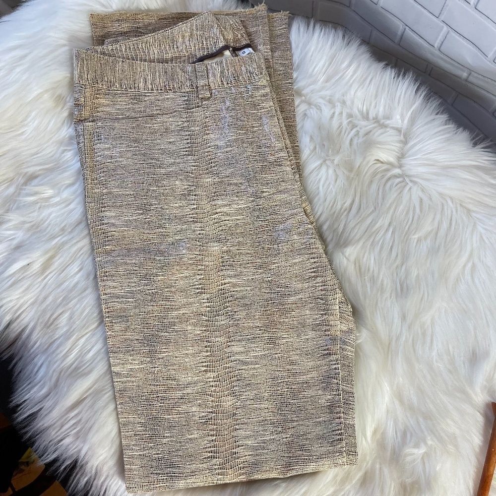 St. Vincent VTG‎ Textured Raw Hem Pants Sz 8